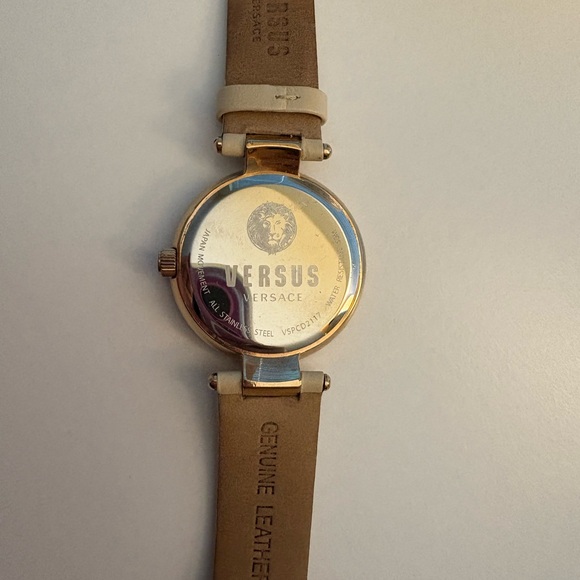 Versace Beige Wearable Watch